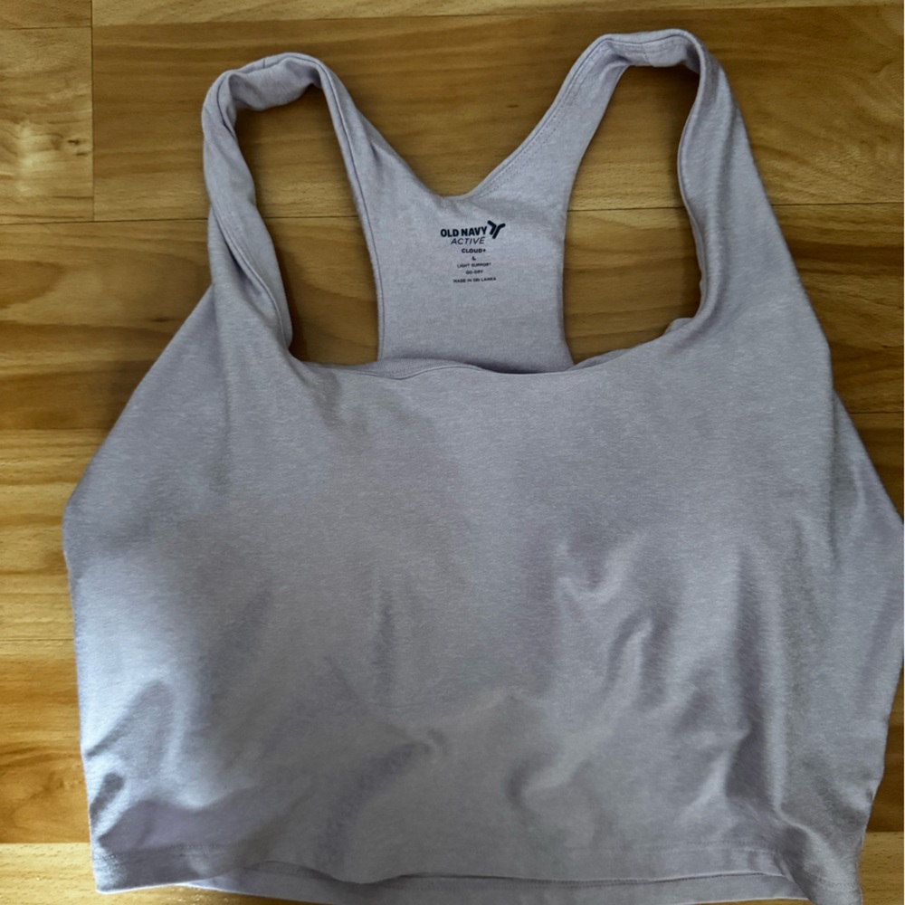 Old Navy Lavender Athletic Active Tank Top
